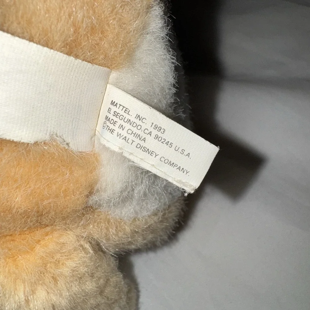 Mattel Disney The Lion King Purring Nala‎ Plush with Flower Collar Vintage 1993